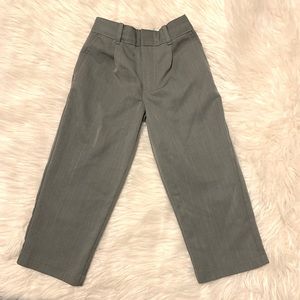 Boys Gray Dress Slacks/Pants Size 4 Regular
